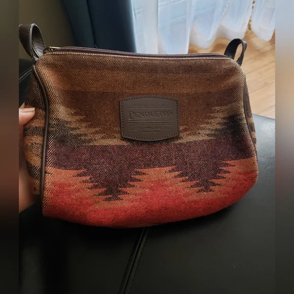 Vintage Pendleton Wool Women's Bag Crossbody Bag - Picture 2 of 13